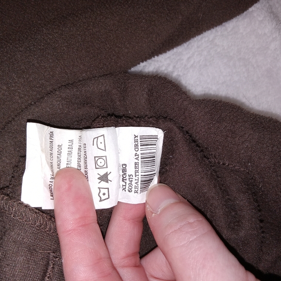 Rocky Realtree Camo Fleece Jacket – Men’s Size XL Full Zip - Removable Sleeves - Picture 10 of 12